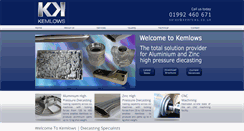 Desktop Screenshot of kemlows.co.uk